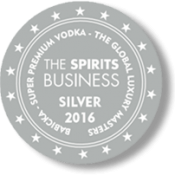 Babicka Vodka, Awards, Babicka Super Premium Vodka, The Spirits Business Silver 2016, The Global Luxury Master